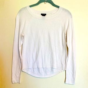 ANN TAYLOR HI/LO LIGHTWEIGHT SWEATER-S
